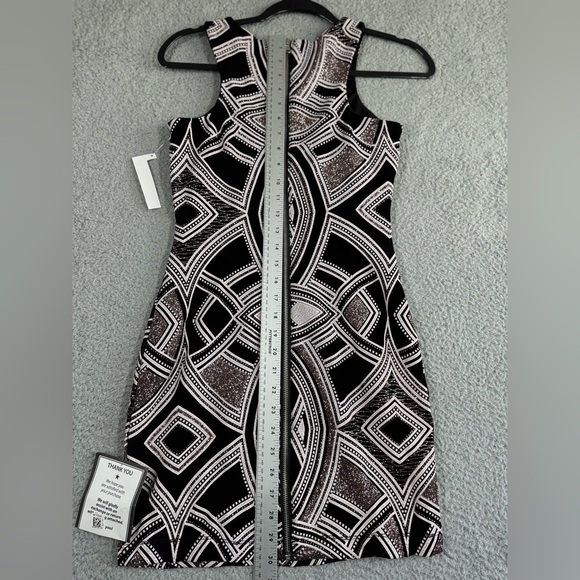 SPEECHLESS Womens Black/Pink Sleeveless Short Cocktail Body Con Dress 1 NWT - Picture 7 of 14